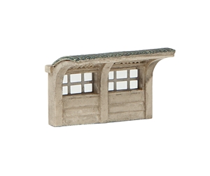 42-593 Concrete bus shelter (image for) 42-593 Concrete bus shelter